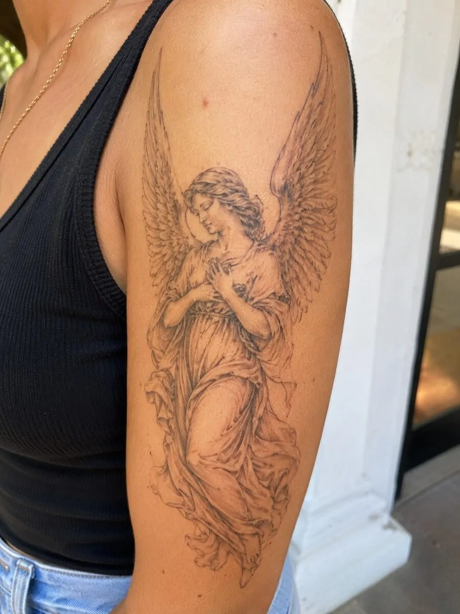 angel tattoo ideas