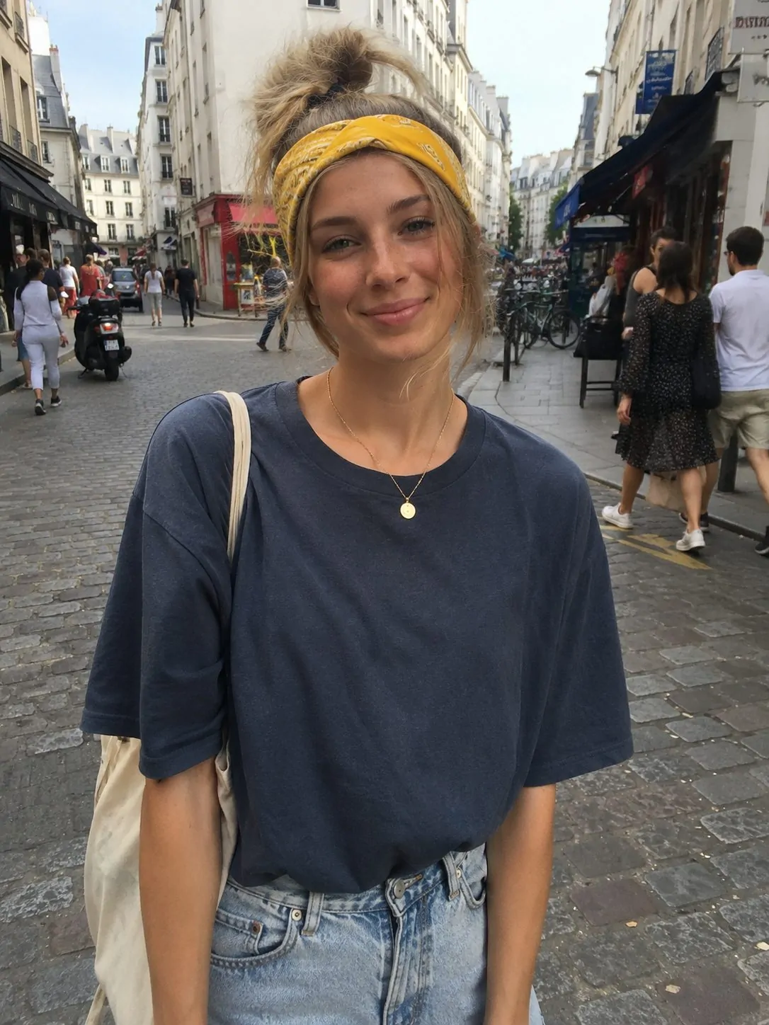 cute bandana hairstyle