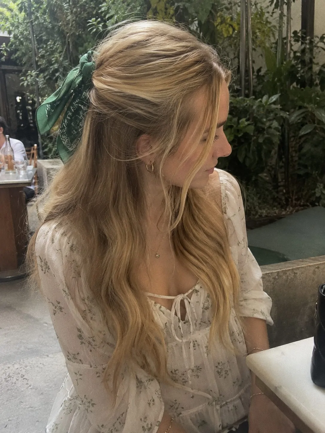 cute bandana hairstyle