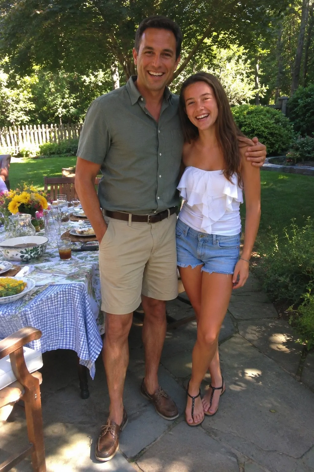#11 - Chino Shorts with a Button-Down - Father's Day Outfit Ideas