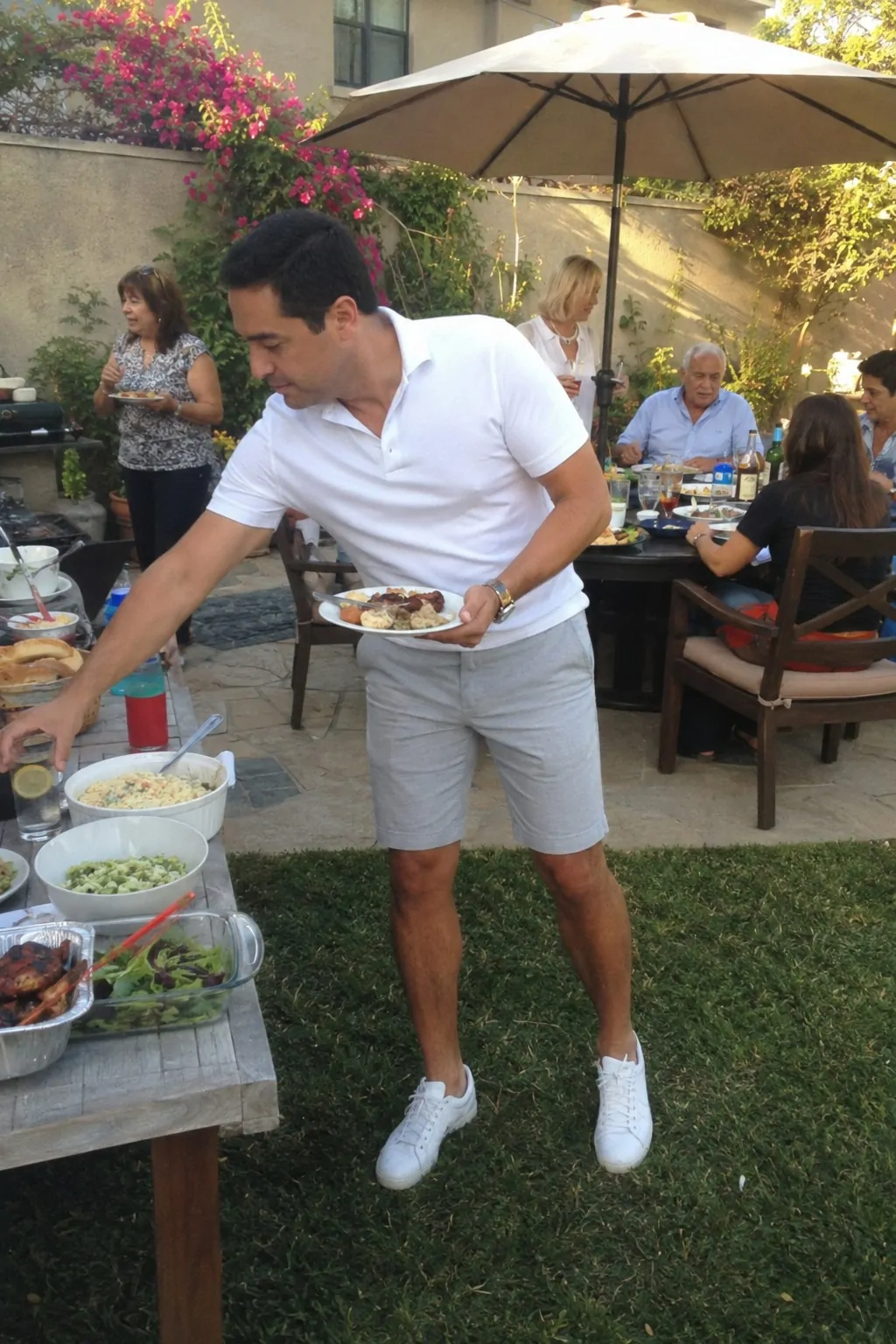#14 - Polo with Tailored Shorts - Father's Day Outfit Ideas
