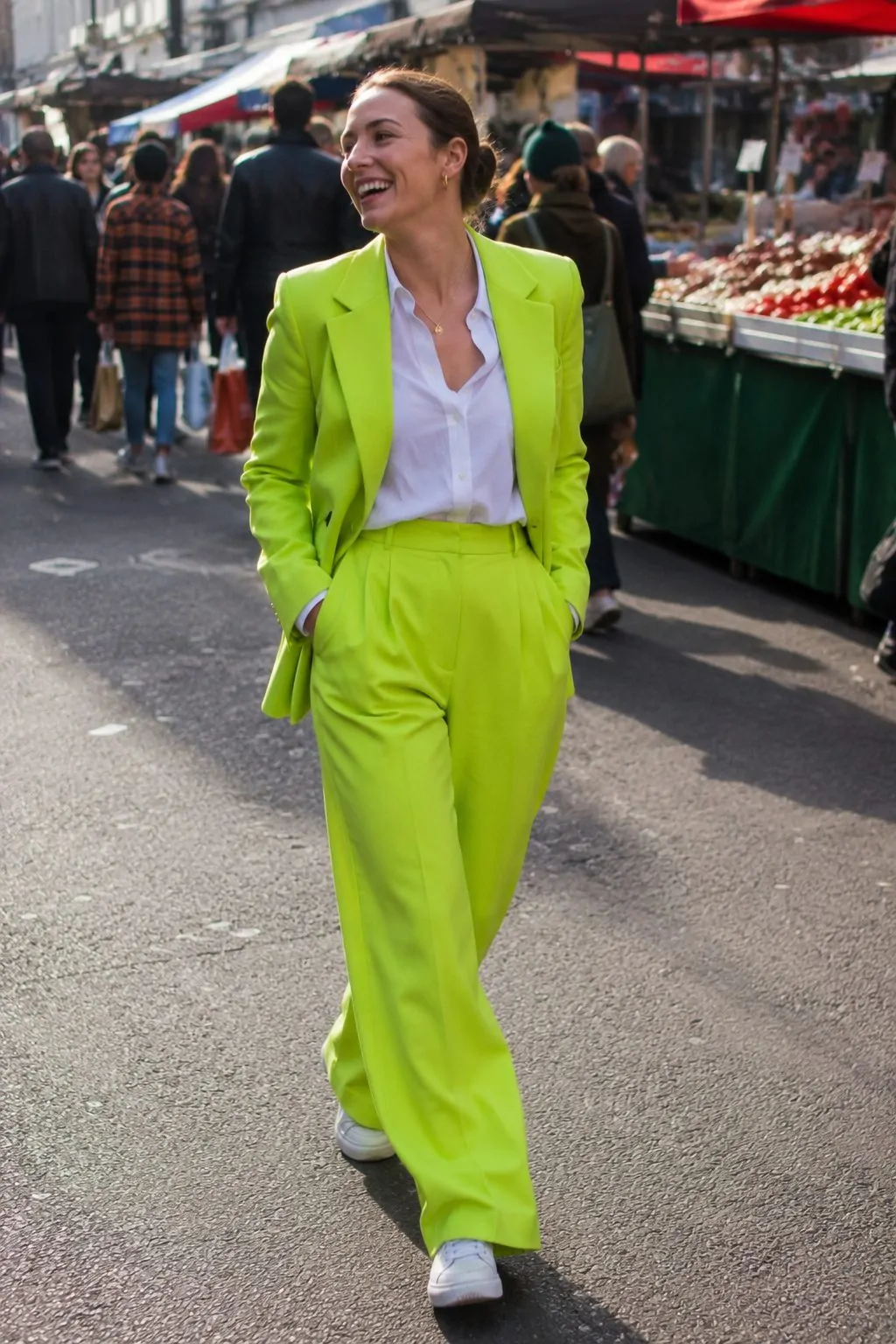#12 - Neon Power Suit - Glamoratti Aesthetic Trends
