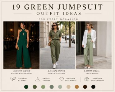 19 Green Jumpsuit Outfit Ideas for Every Occasion 19 Green Jumpsuit Outfit Ideas for Every Occasion