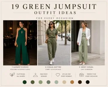 19 Green Jumpsuit Outfit Ideas for Every Occasion 19 Green Jumpsuit Outfit Ideas for Every Occasion