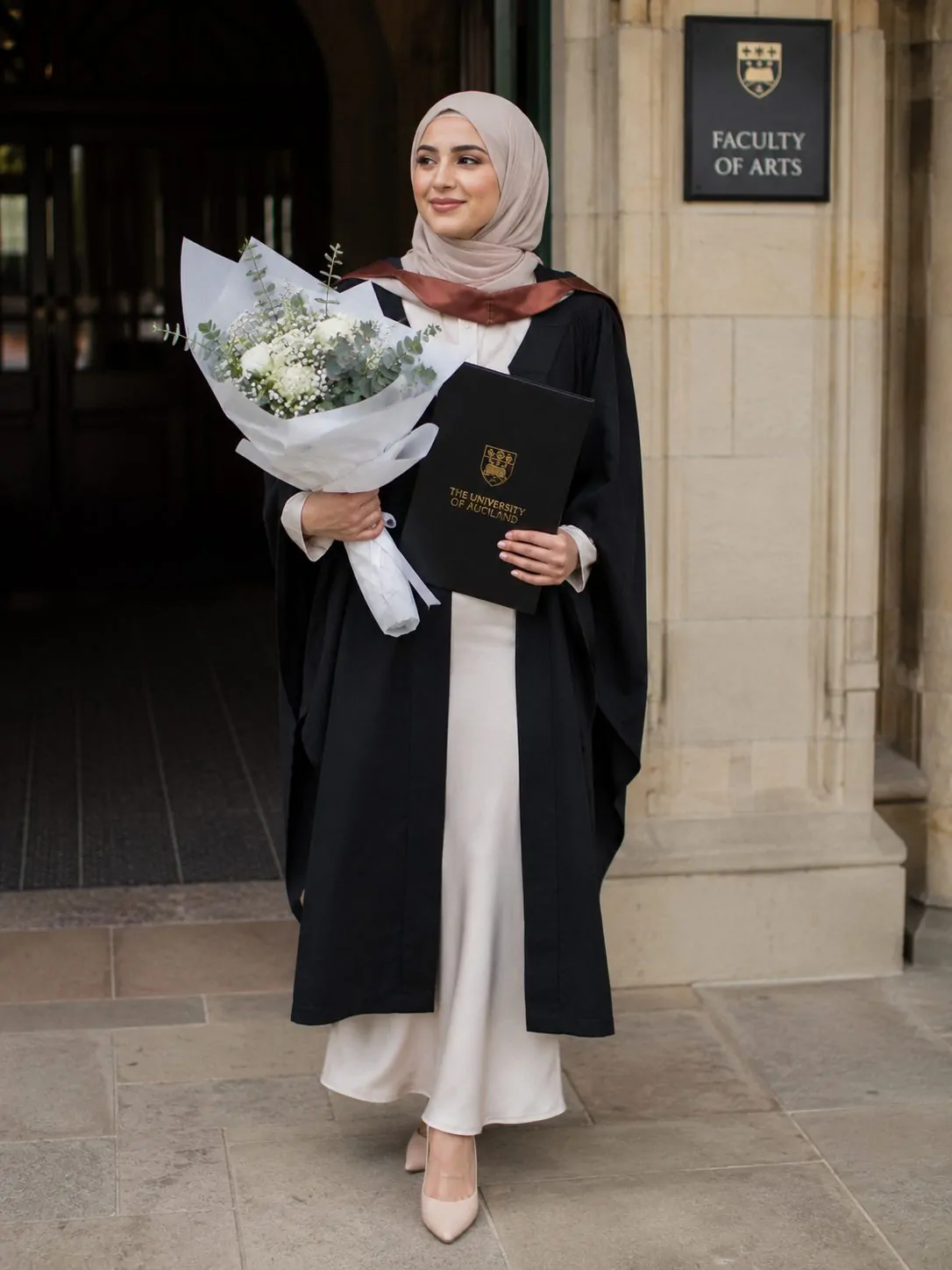 hijab graduation outfit