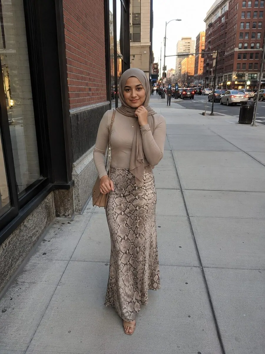 Stunning Outfits To Wear With Hijab (14)