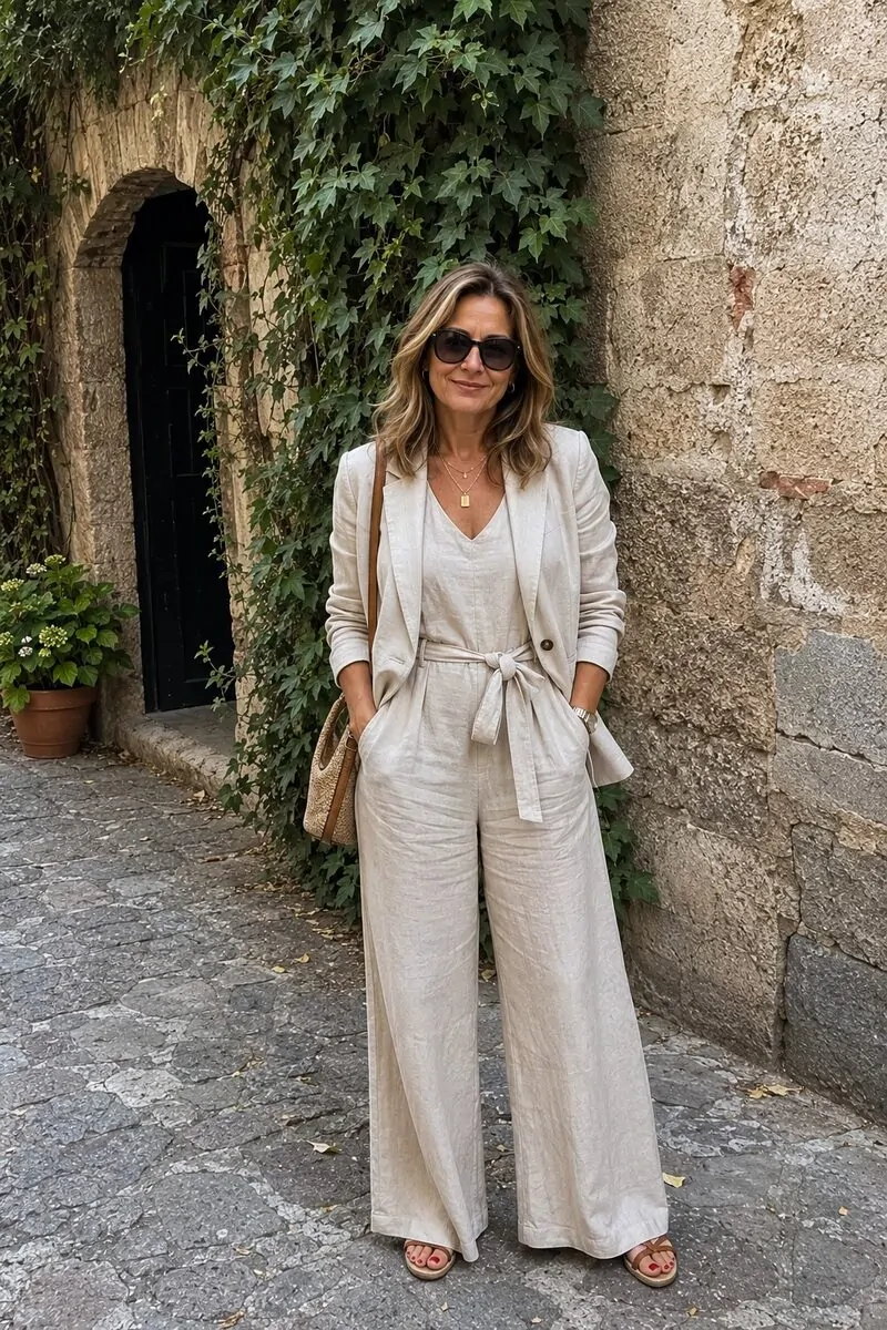 Jumpsuit Outfits for Women Over 50