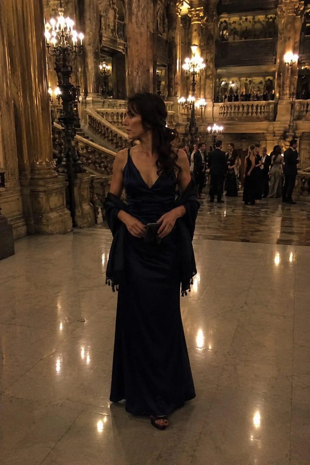 #1 - Floor-Length Evening Gown - What to Wear to an Opera