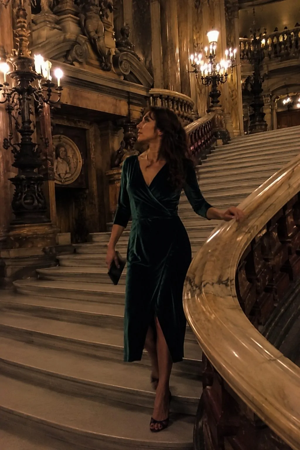 #2 - Velvet Midi Dress - What to Wear to an Opera