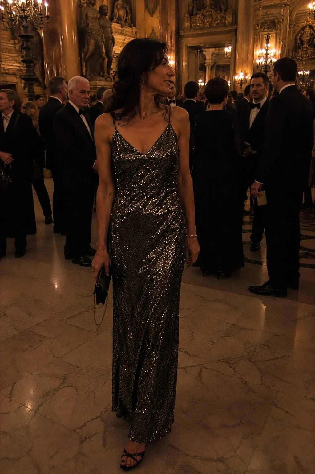 #8 - Satin A-Line Skirt and Silk Blouse - What to Wear to an Opera