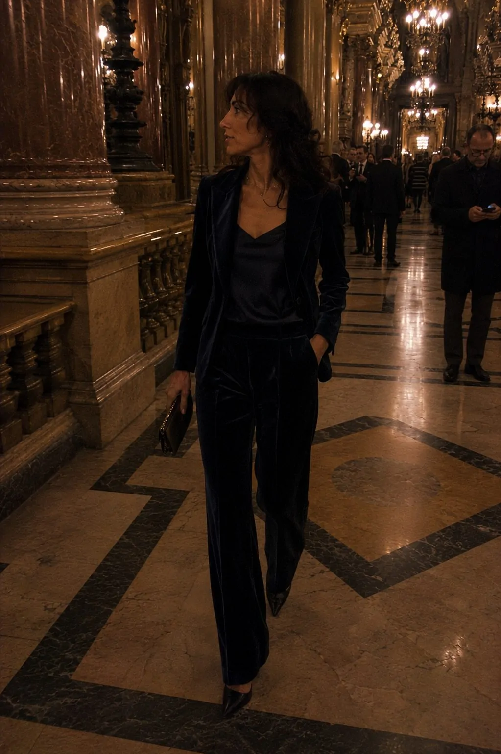 #11 - Tailored Women's Trouser Suit - What to Wear to an Opera