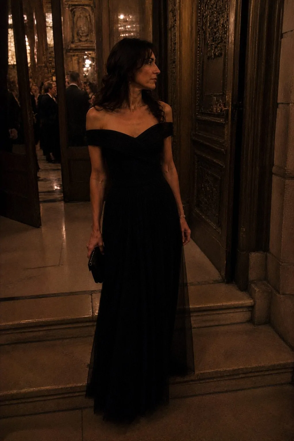#12 - Off-Shoulder Gown - What to Wear to an Opera