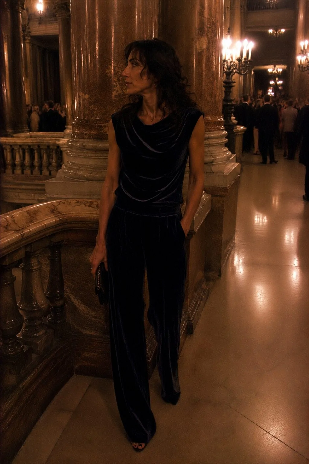 #15 - Velvet or Satin Two-Piece Co-ord - What to Wear to an Opera