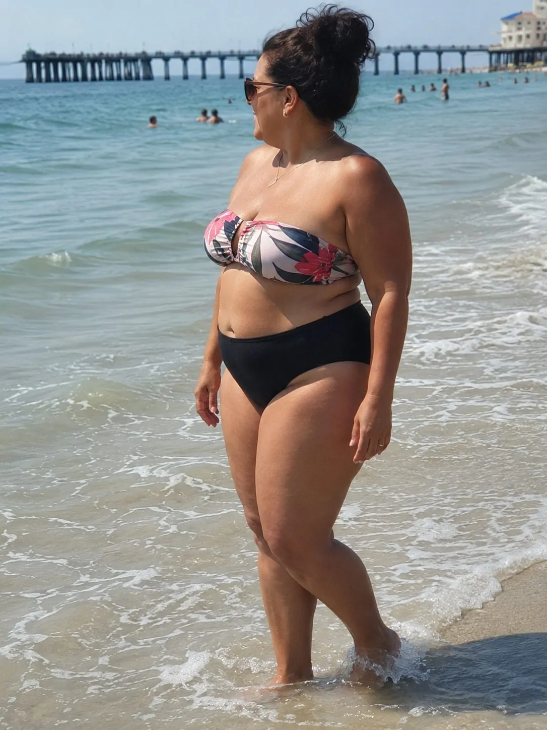 Go for High-Waist Bottoms