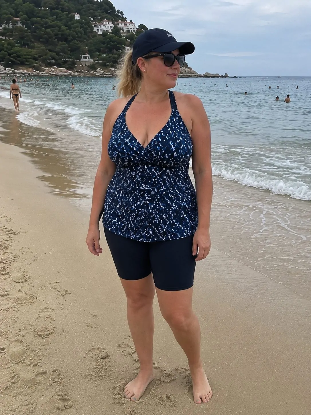 Swim Shorts and Longline Tankini