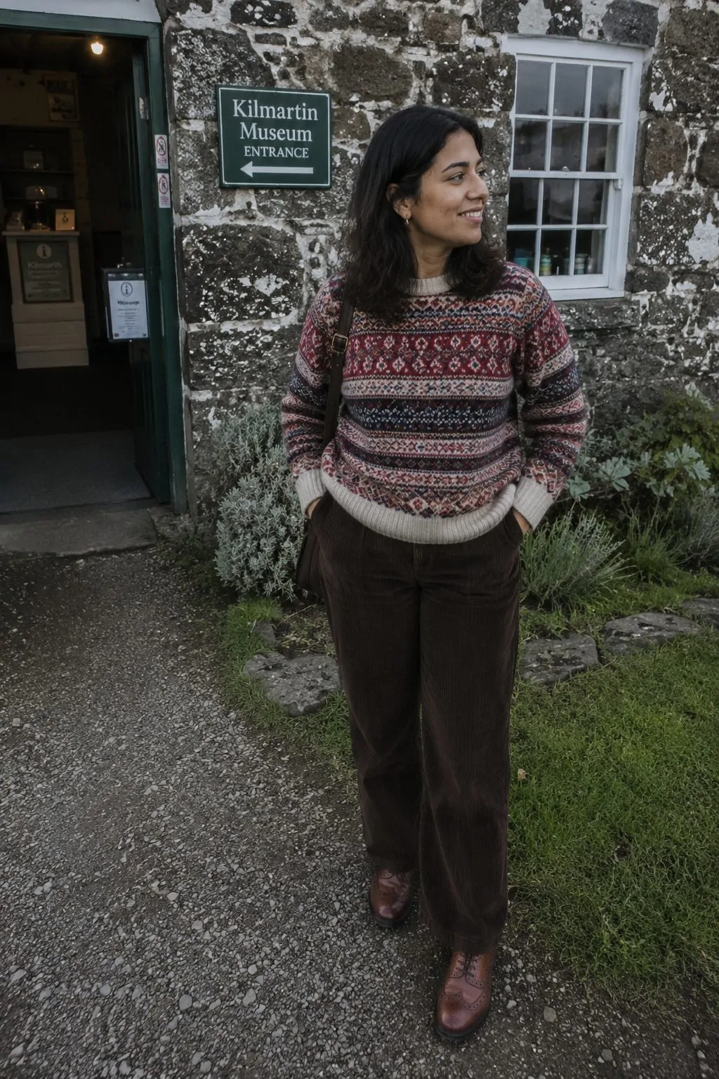 Scot 13 Fair Isle Corduroy