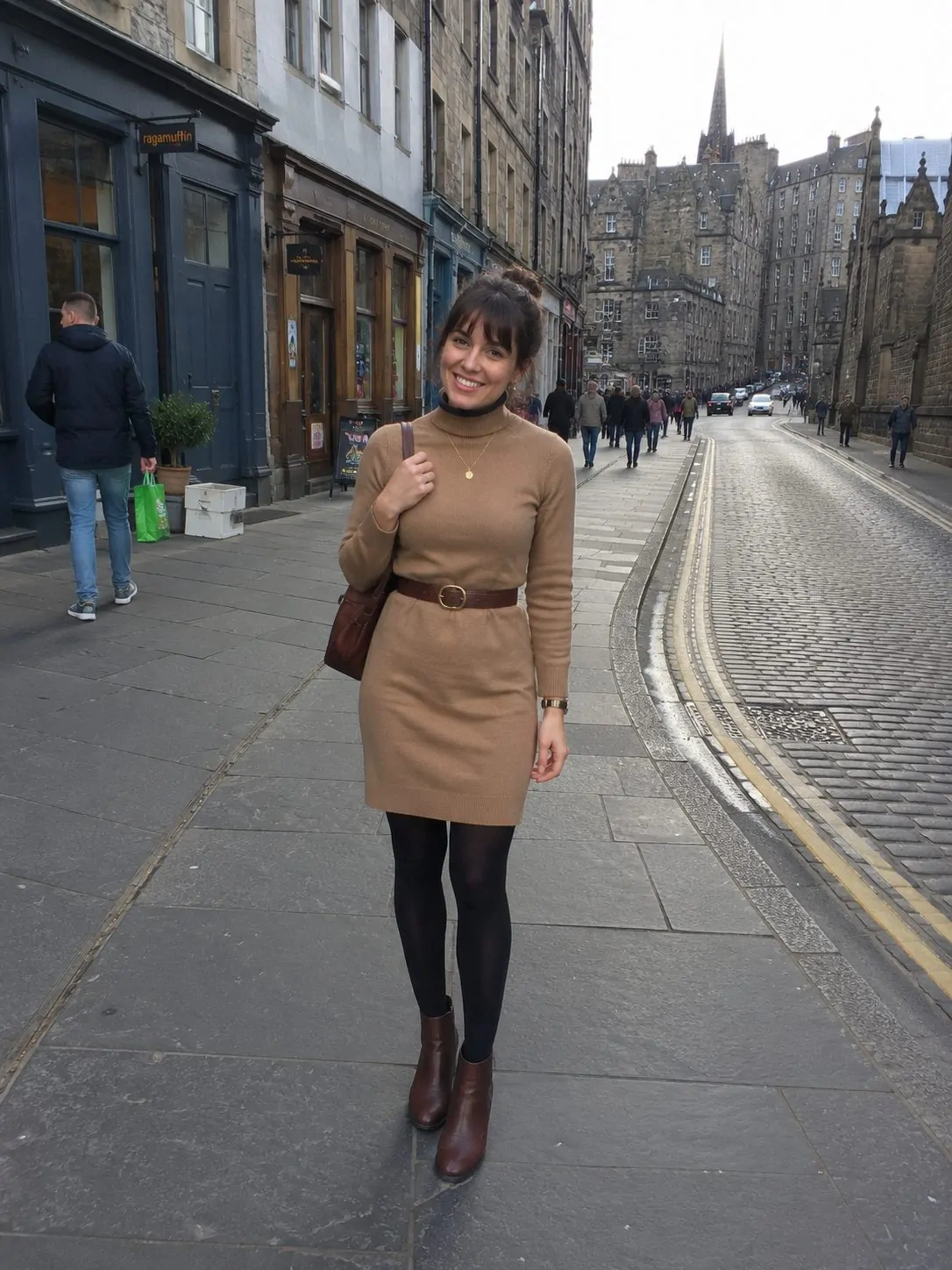 Scot 15 Cashmere Sweater Dress