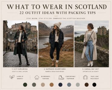 What to Wear in Scotland: 22 Outfit Ideas with Packing Tips What to Wear in Scotland: 22 Outfit Ideas with Packing Tips