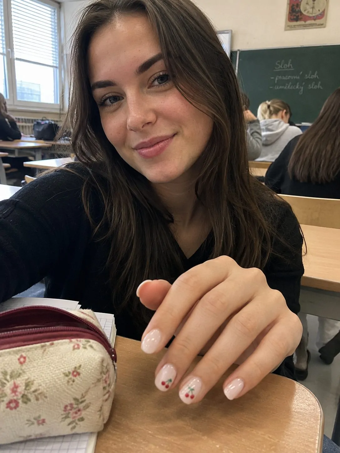 Coquette Bow Accent Nails