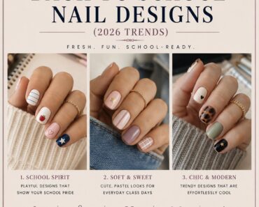 29 Cutest Back to School Nail Designs This Year