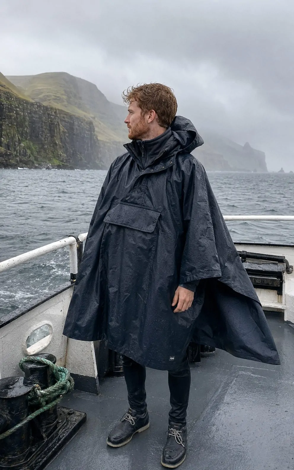 Scot 13 Rain Poncho Fleece