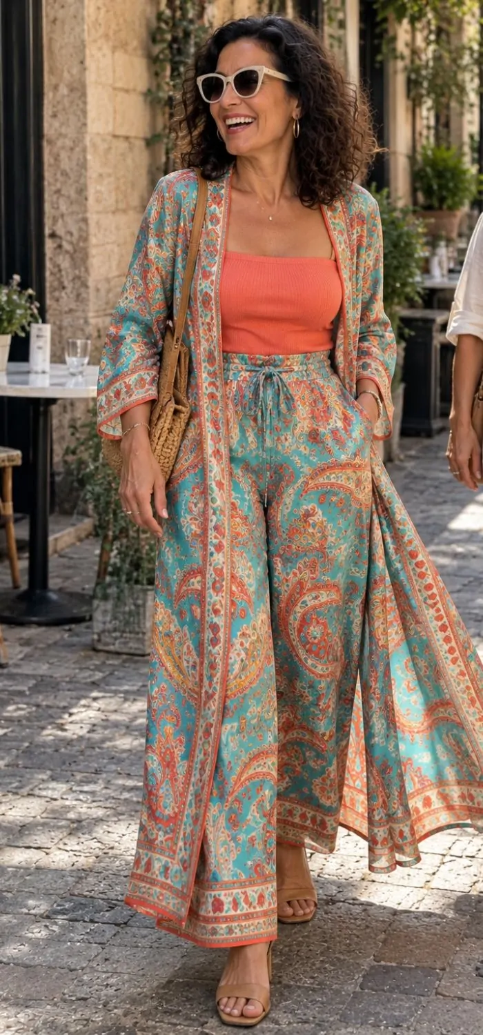 Work with bold prints confidently