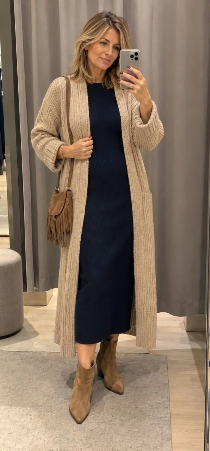 Layer over dresses strategically