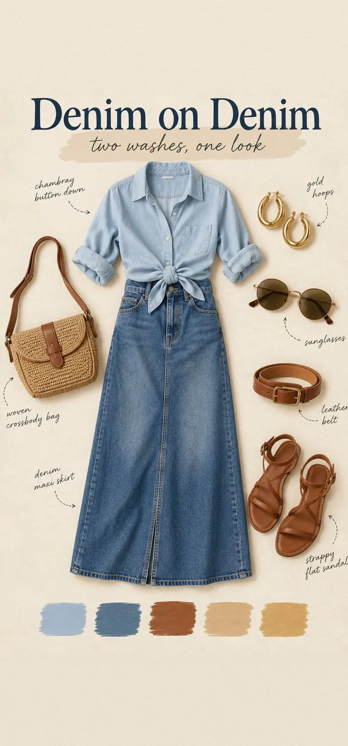Chambray Shirt for Easy Denim-on-Denim