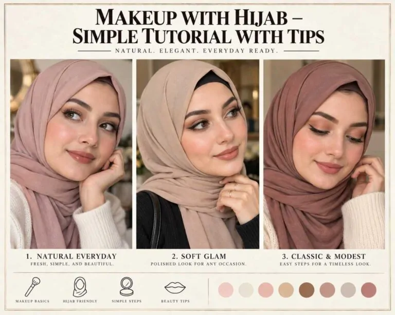 Makeup with Hijab – Simple Tutorial with Tips