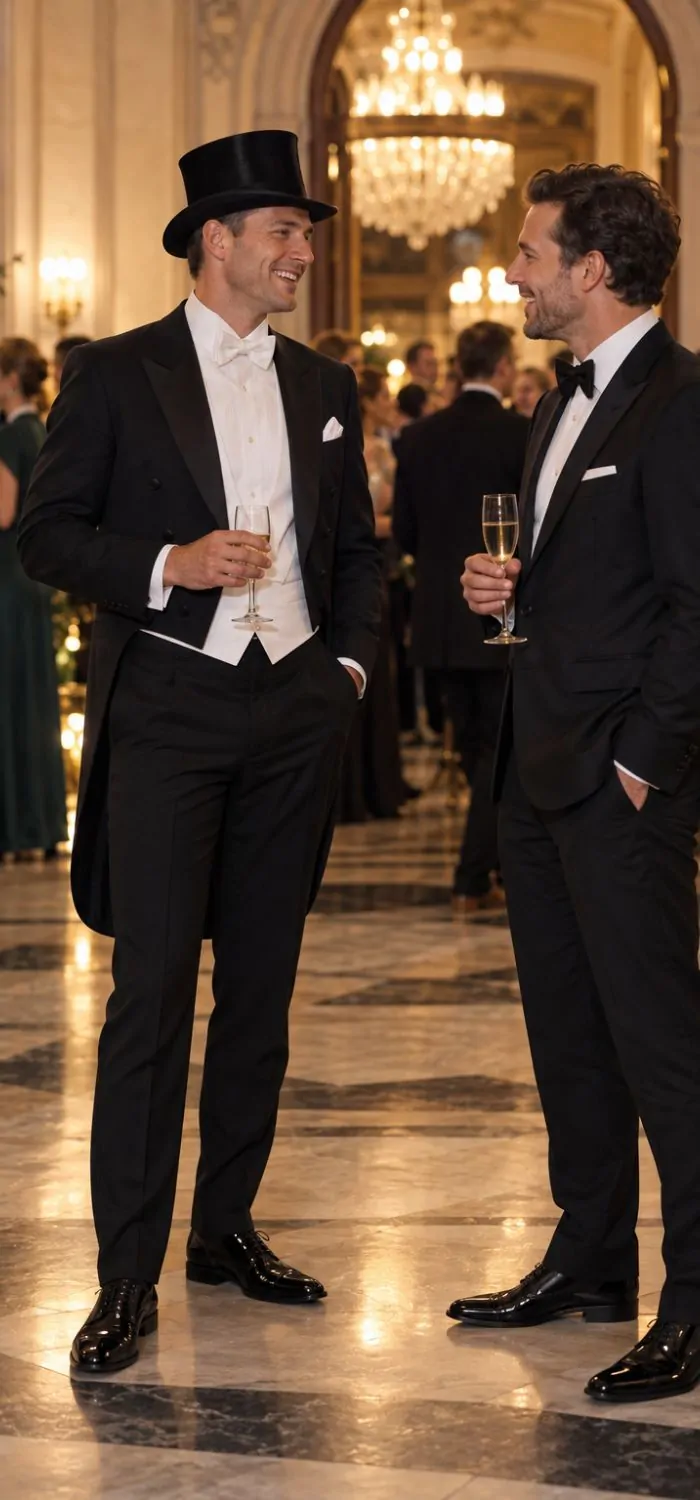 Black Top Hat for Formal Events